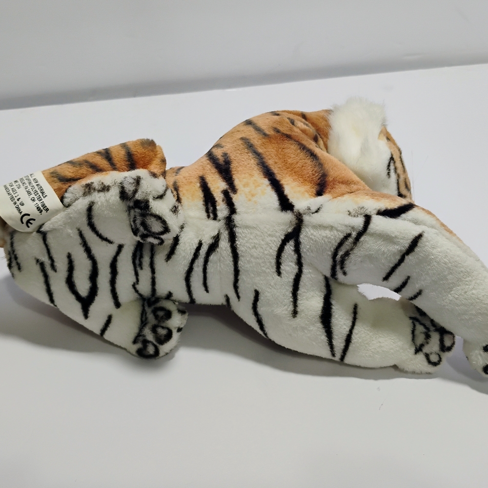 Vintage Kellytoy Stuffed Tiger Cub? 19" NEW w Tags - Picture 5 of 13